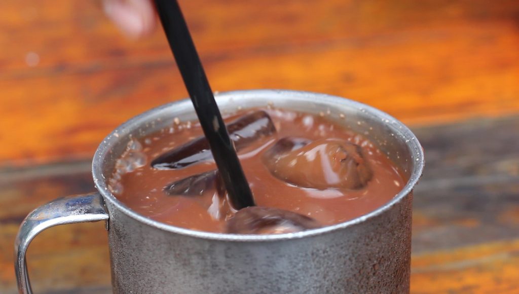 Rokubar es coklat harapan