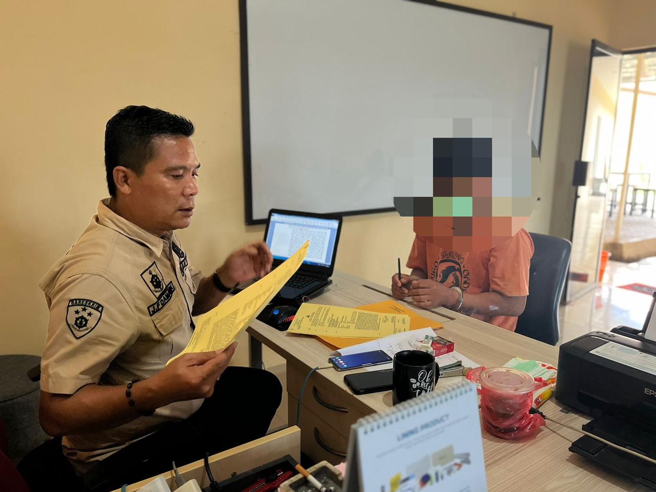 pria bintan cabuli anak