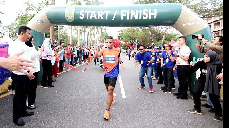 lari maraton Batam 10k