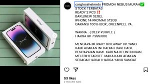 Akun instagram diretas