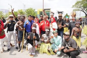 sekda batam pawai pembangunan