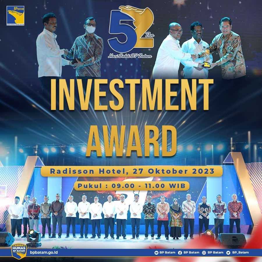 Bp batam investment awards