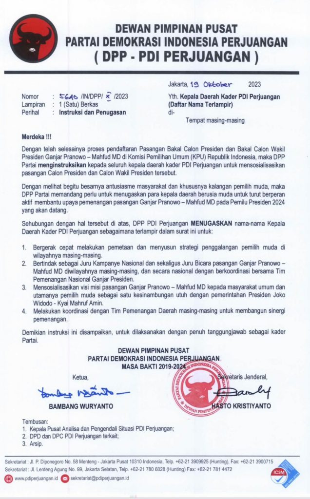 Kepala daerah jurkam ganjar mahfud