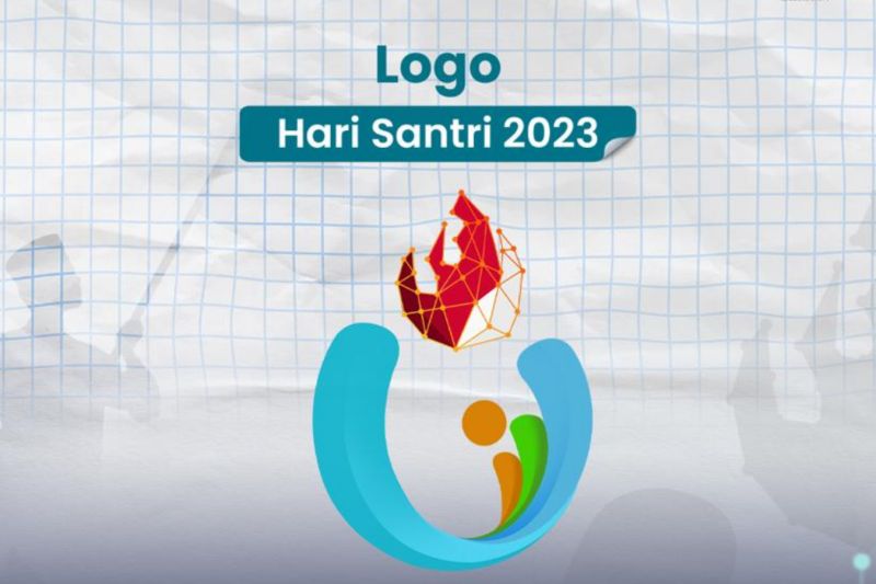 Logo hari santri 2023