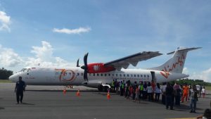 Wings Air ujicoba di bandara RHA Bandara RHA Karimun