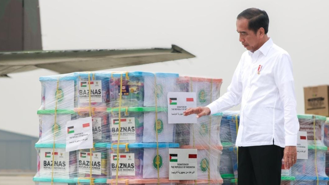 bantuan logistik untuk palestina