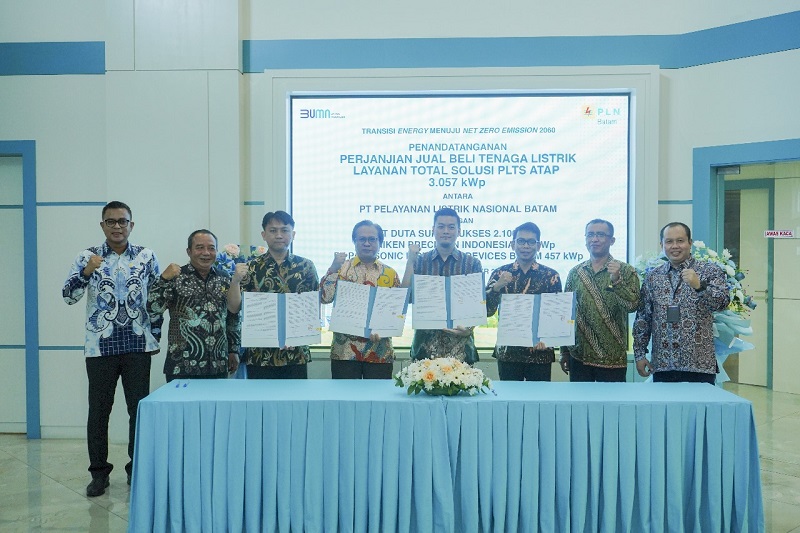 pasokan listrik hijau batam