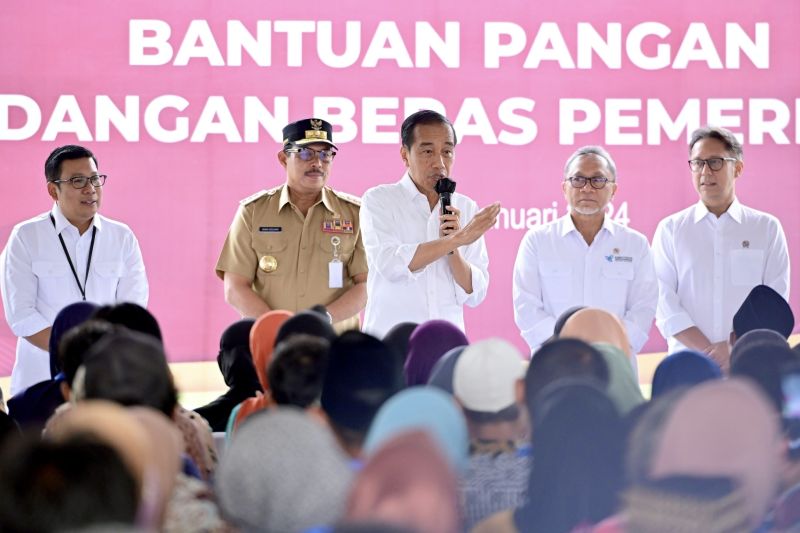 Bantuan beras jokowi