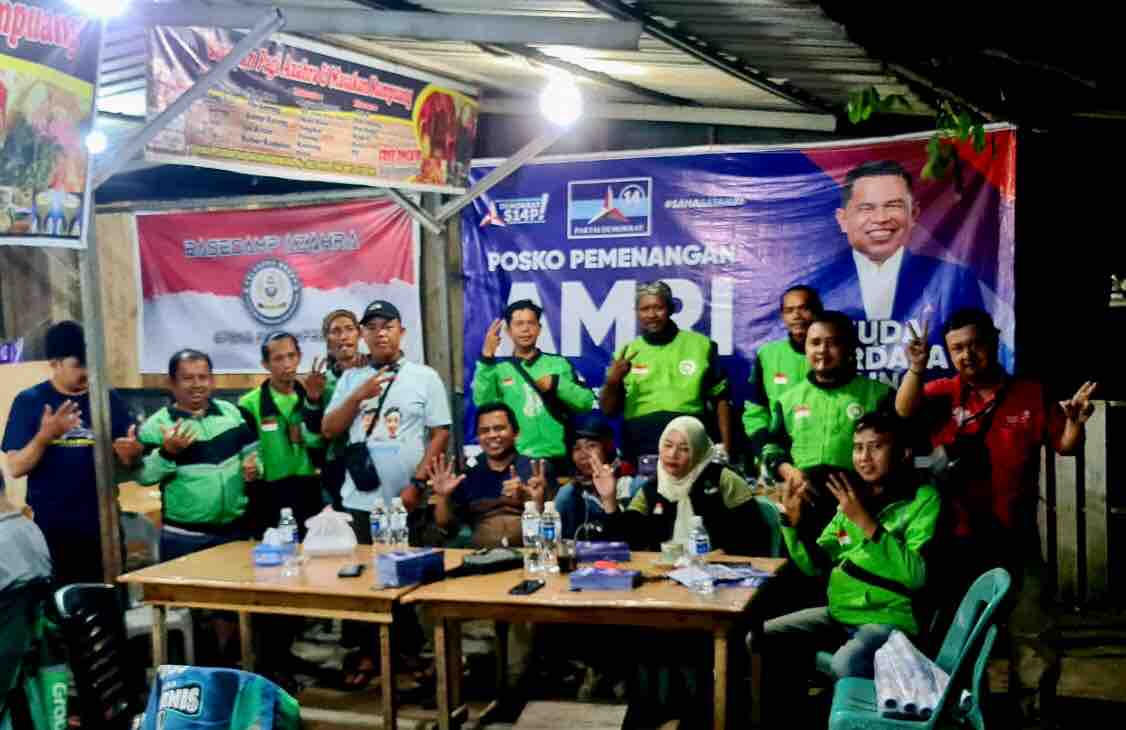 Relawan ojol sahabat amri