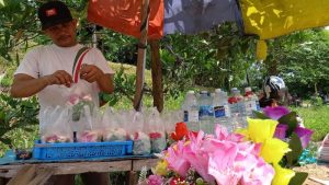penjual bunga tpu sei temiang