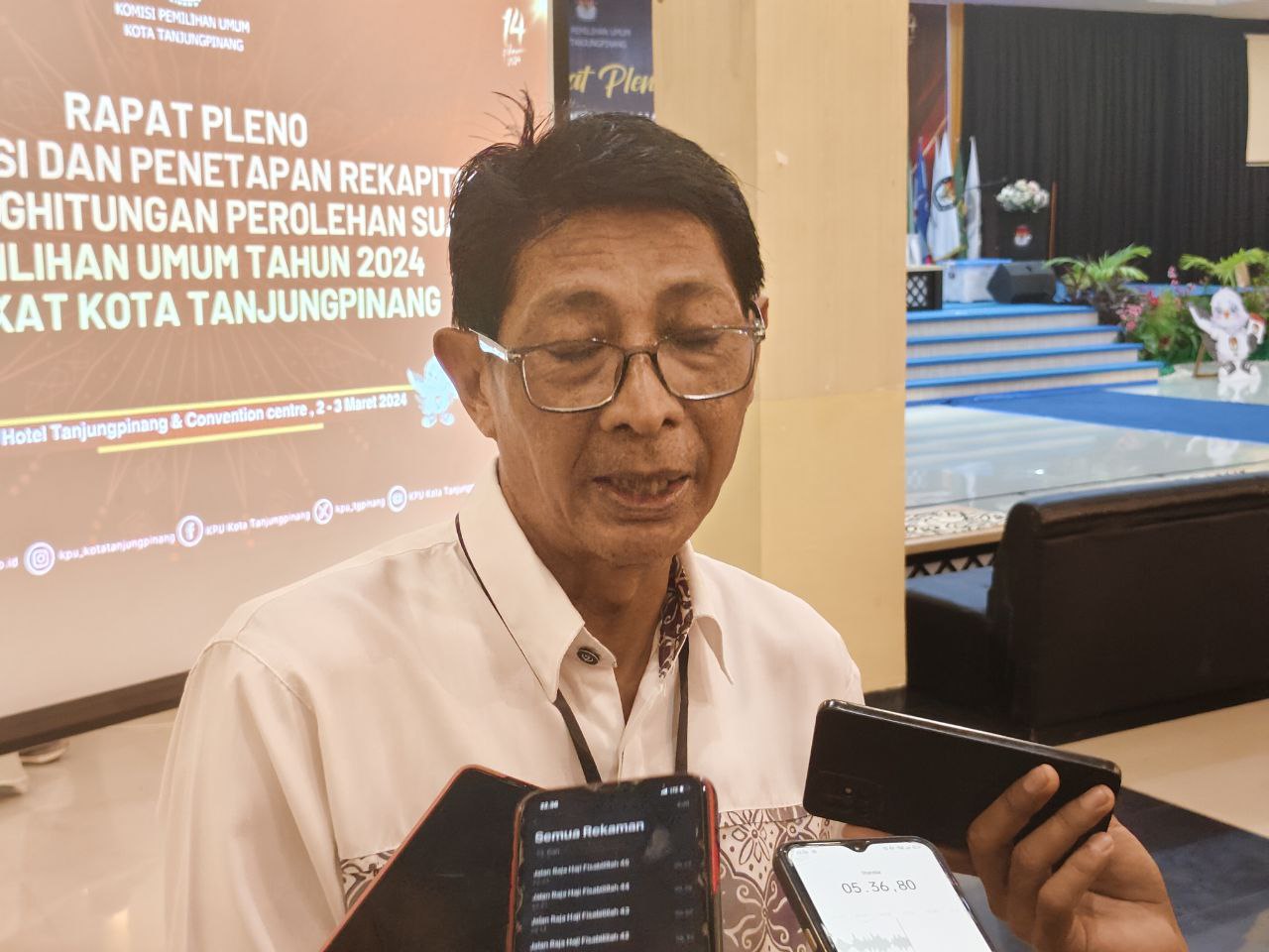 perolehan suara golkar tanjungpinang