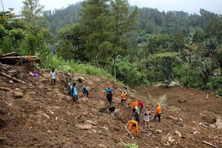 tanah longsor Tana Toraja