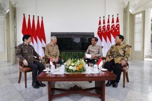 Presiden jokowi dan PM Lee