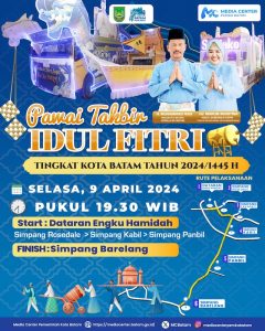 pawai takbir di batam