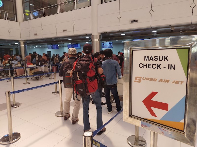 arus mudik di hang nadim