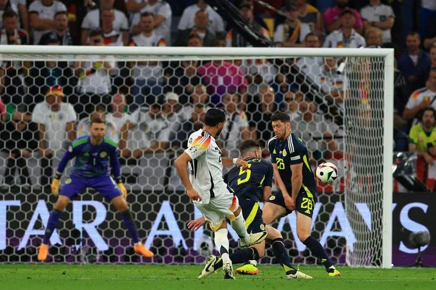 skor jerman skotlandia