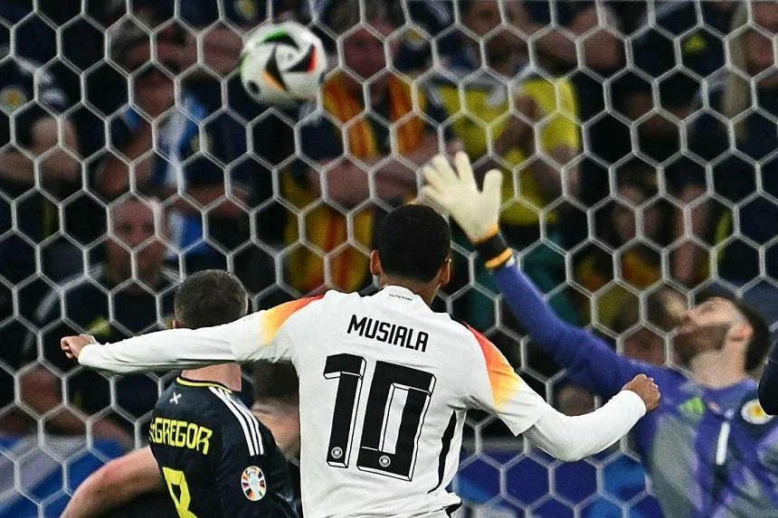 skor jerman skotlandia