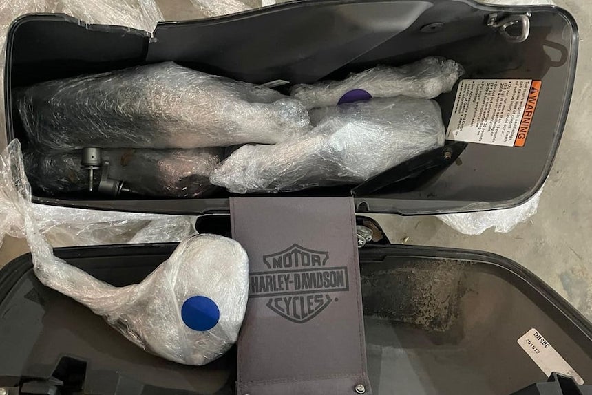 penyelundupan harley davidson