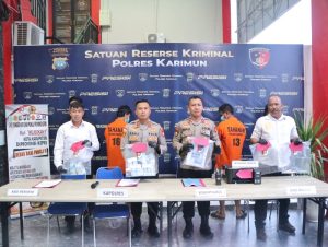Polres Karimun ekspose kasus uang palsu