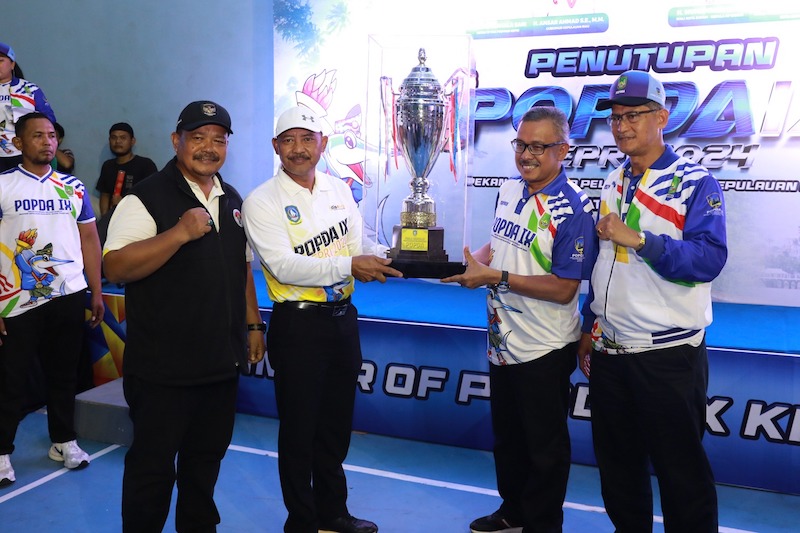 batam juara popda ix