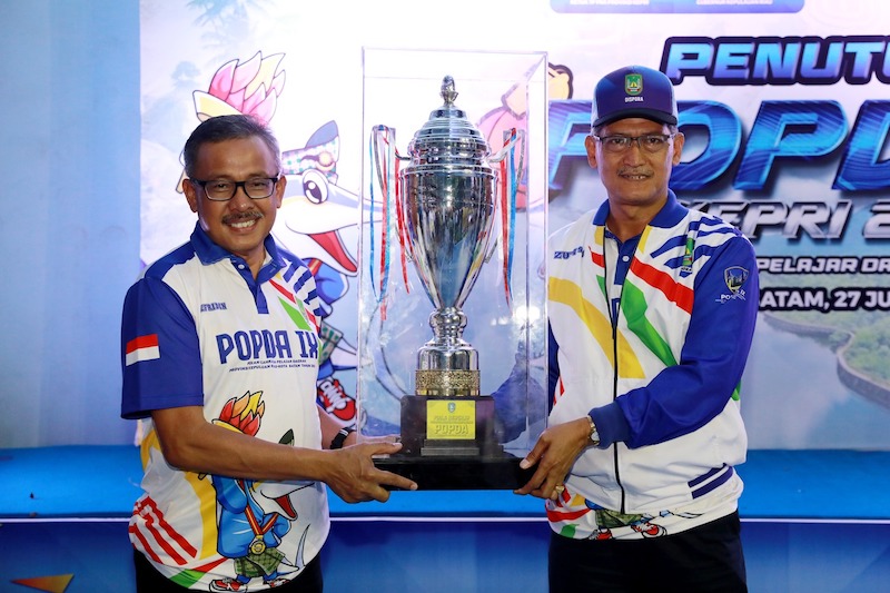 batam juara popda ix