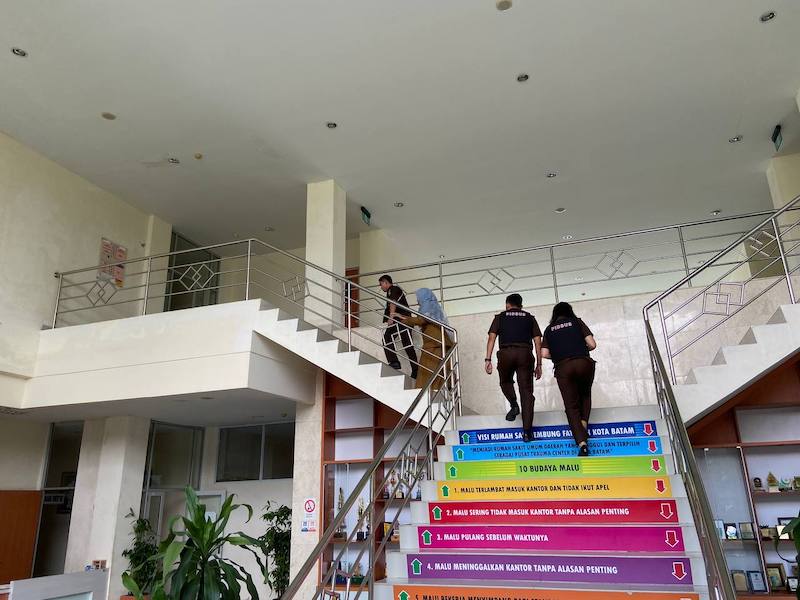 kejari geledah rsud embung fatimah