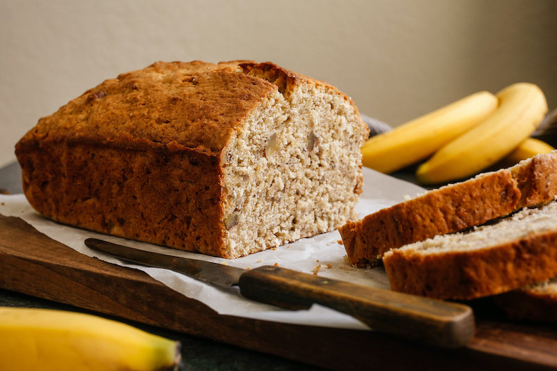 Resep roti pisang lembut