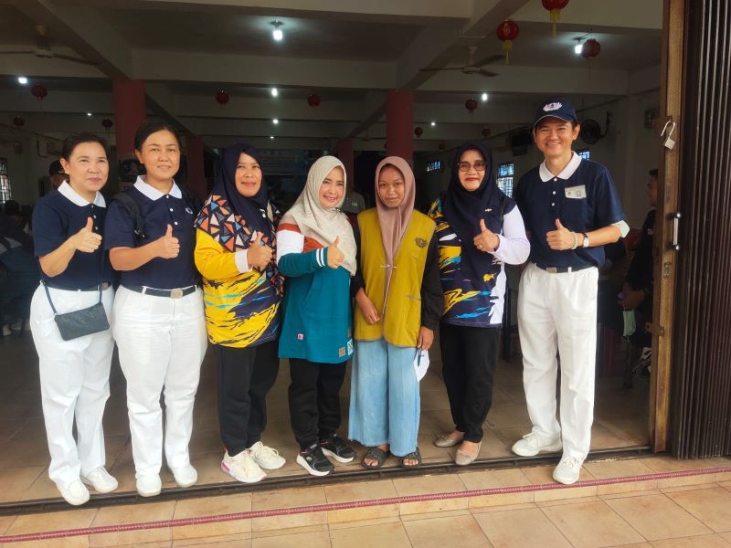 baksos kesehatan di lingga