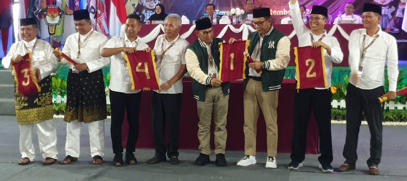 Nomor Urut Paslon Anambas 2024