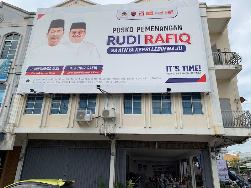 Posko Pemenangan Rudi-Rafiq