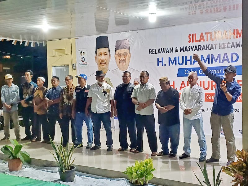 Calon Gubernur Kepri Muhammad Rudi