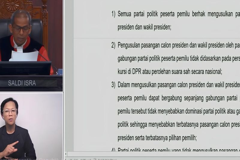 Presidential Threshold Dihapus