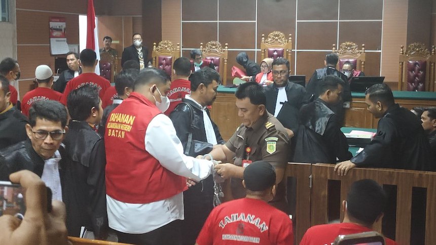 Mantan Kasat Narkoba Polresta Barelang