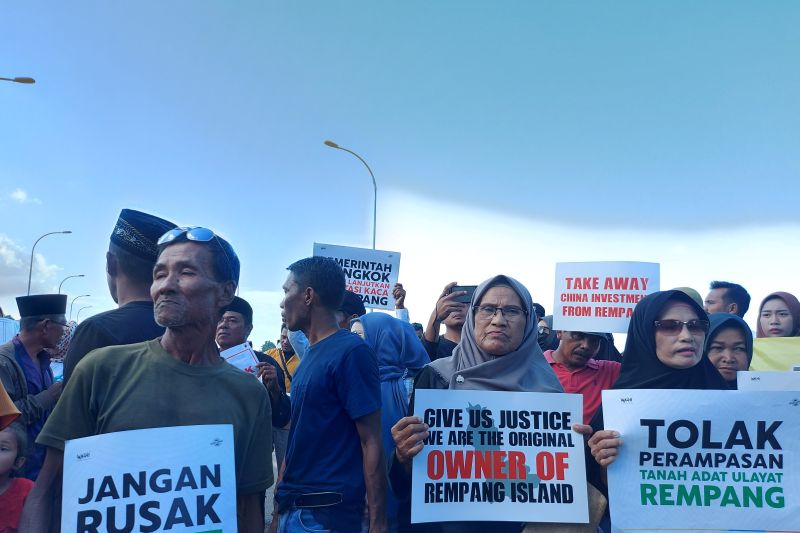 Warga Rempang Tersangka