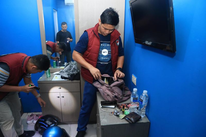 polda kepri razia narkoba