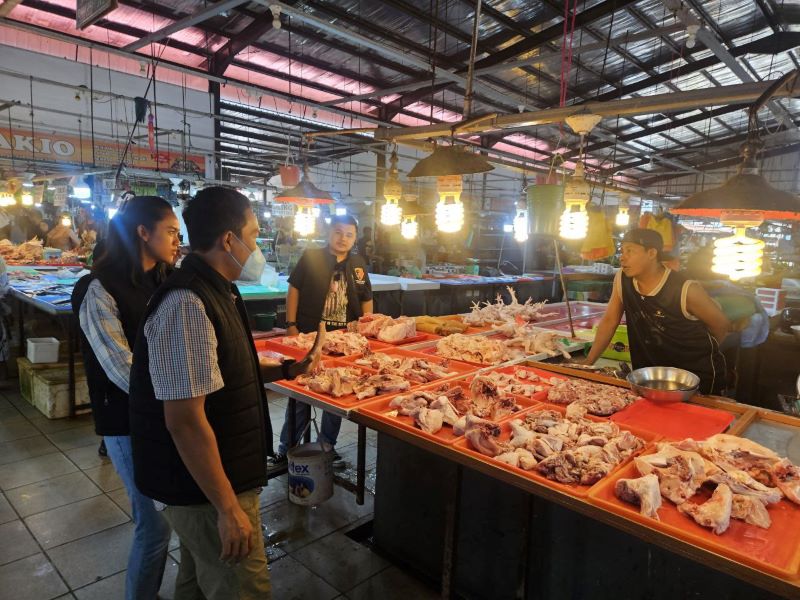 polda kepri sidak pasar