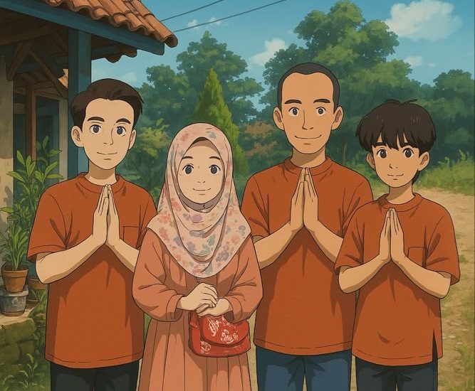 Cara bikin ghibli style