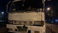 Truk tabrak motor di tiban Truk tabrak motor di tiban
