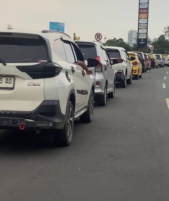 Parkir liar di batam