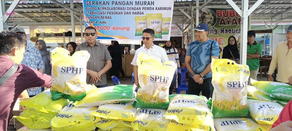 Beras langka di karimun