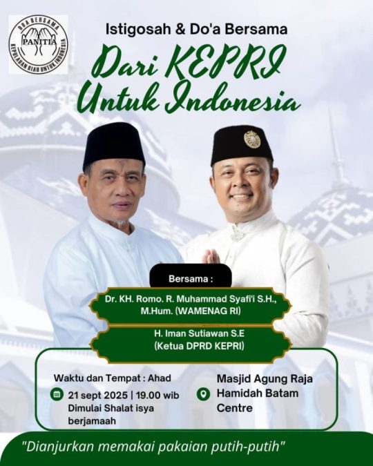 Doa bersama batam
