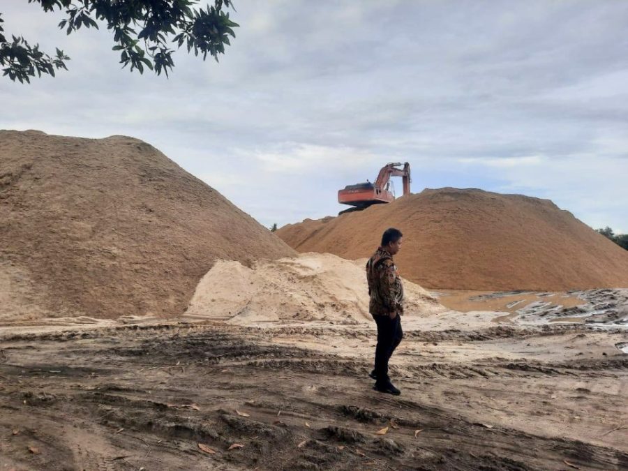 Tambang pasir ilegal bintan