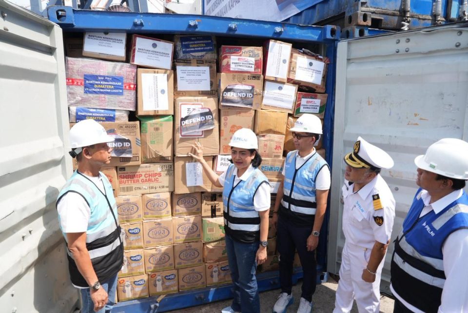 Bantuan pelni untuk sumatera