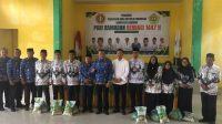 PGRI bagikan paket sembako