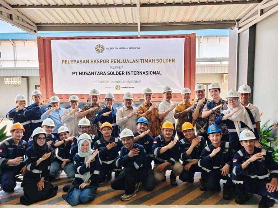 Ekspor timah solder batam