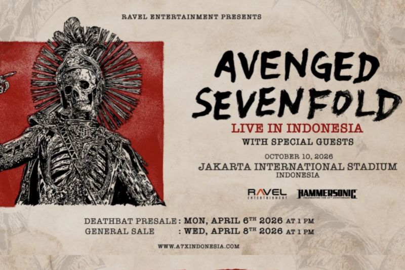 Tiket konser avenged sevenfold