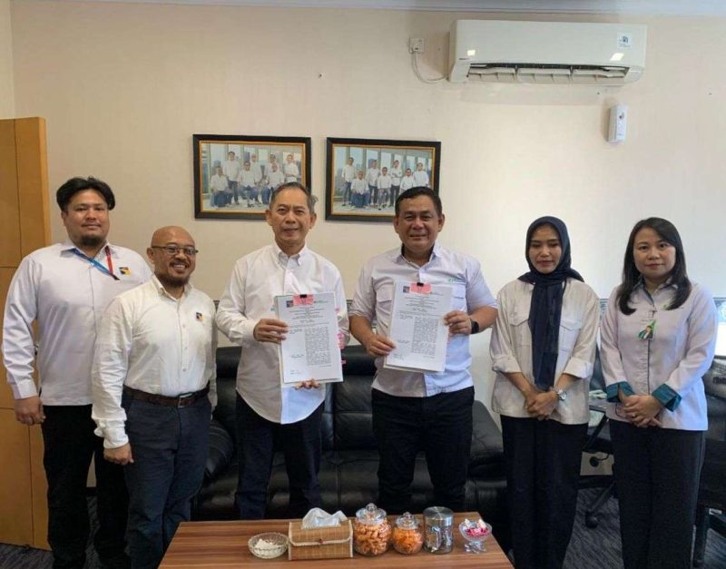 Penandatanganan kerja sama layanan BPJS Ketenagakerjaan antara RSBP Batam dan BPJS Ketenagakerjaan Cabang Batam Sekupang.
