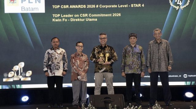 PLN Batam, CSR, TJSL, TOP CSR Awards 2026