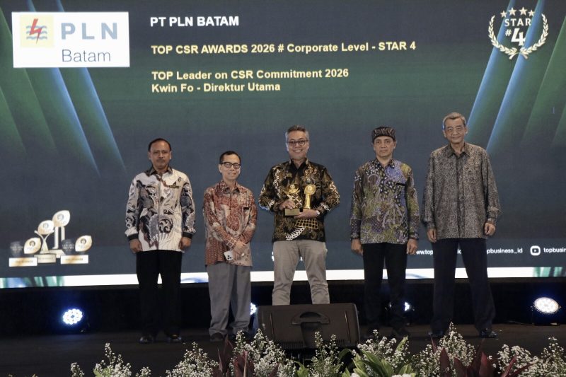 PLN Batam, CSR, TJSL, TOP CSR Awards 2026