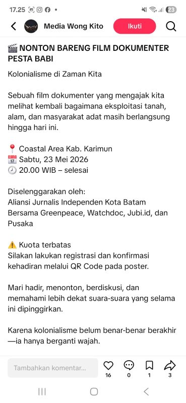 Pesta babi karimun